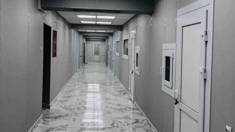 Капитальный ремонт поликлиники провели в районной больнице Туркменского округа