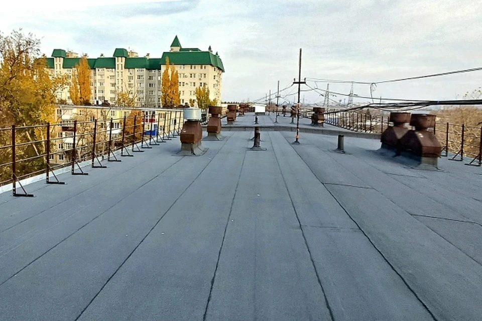 Капремонт двух плоских крыш завершили в Невинномысске0