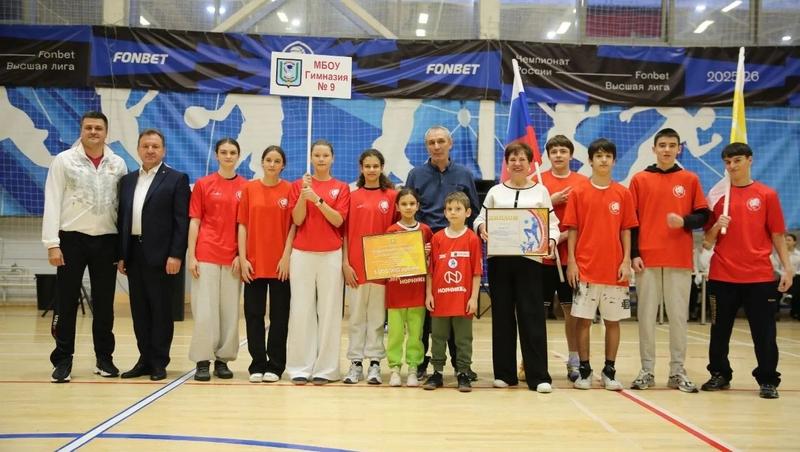 Команда ставропольской гимназии №9 выиграла 3 млн за победу в спартакиаде