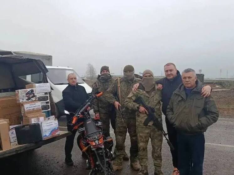 Конвой с грузом для военных отправлен из Советского округа Ставрополья