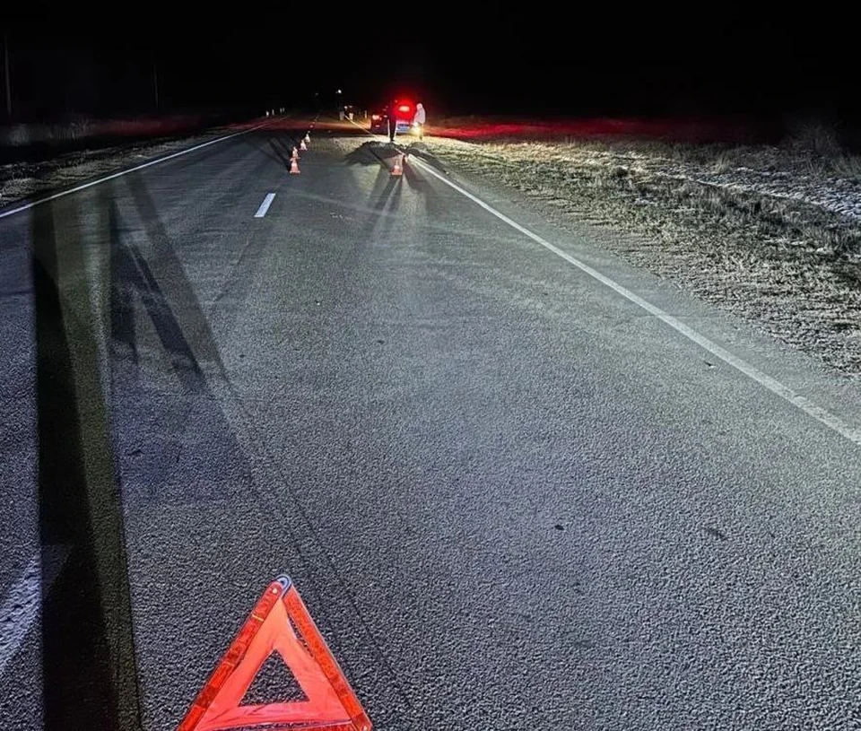Молодой водитель насмерть сбил пешехода на трассе Ставрополья0