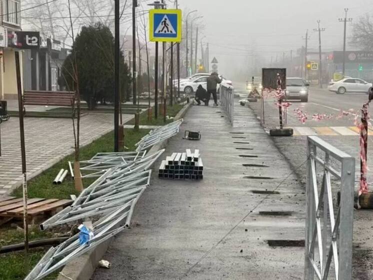 На Ставрополье благоустраивают общественную территорию