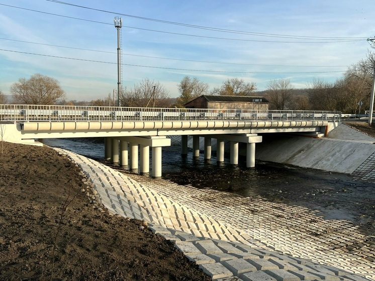 На Ставрополье отремонтировали автомобильный мост