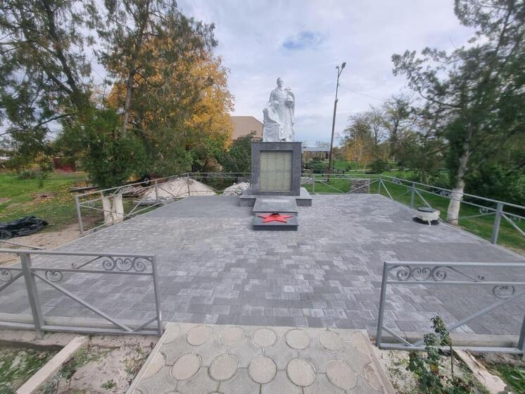 На Ставрополье отремонтировали еще два мемориала