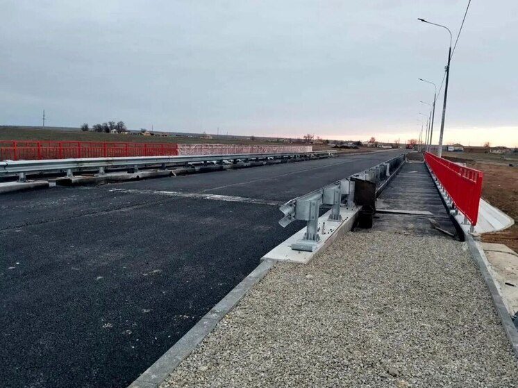 На Ставрополье по нацпроекту завершают реконструкцию последнего моста в 2025 году