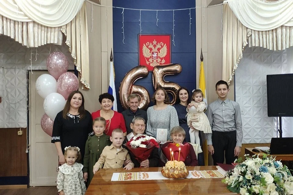 На Ставрополье супруги отметили 65-летний юбилей совместной жизни0