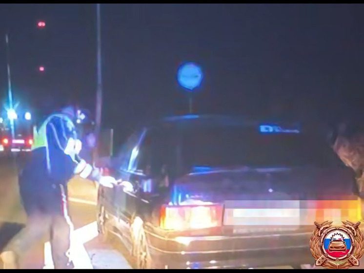 На трассе в Будённовском округе задержан пьяный водитель