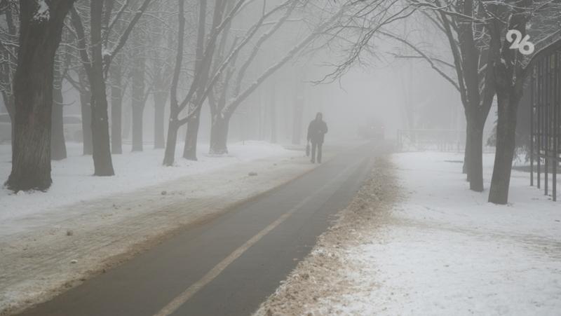Около 2 тыс. тонн песчано-соляной смеси использовали в Ставрополе от гололёда