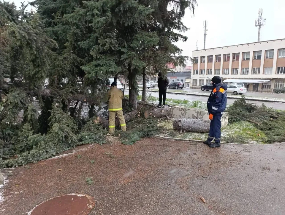 Последствия непогоды начали устранять в муниципалитетах Ставрополья0