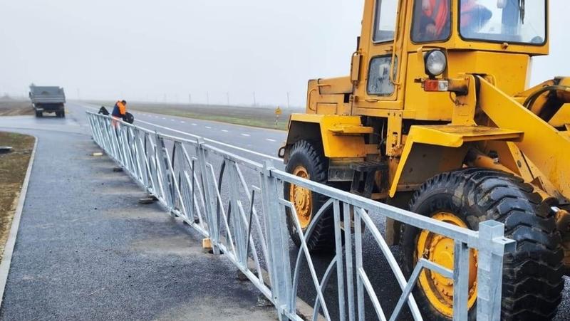 Региональную дорогу отремонтировали в Курском округе