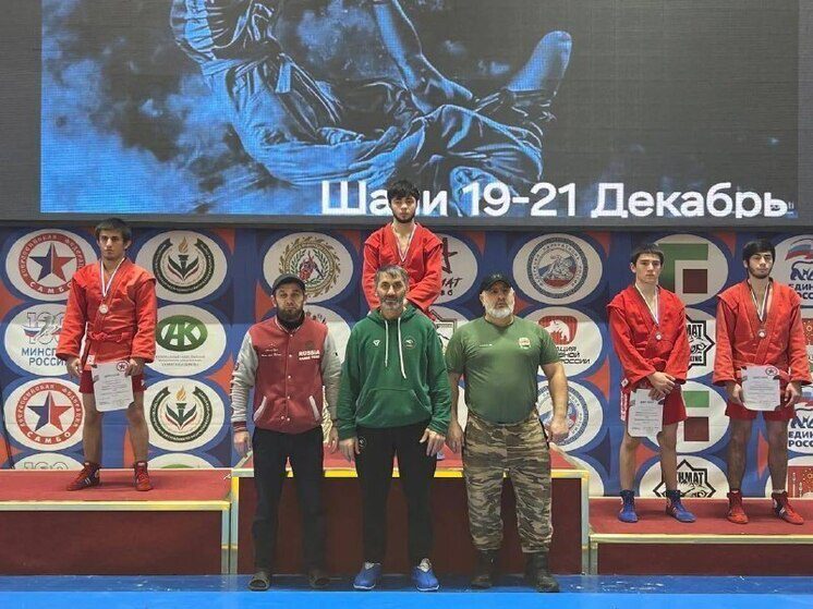 Самбисты Карачаево-Черкесии стали призёрами первенства СКФО