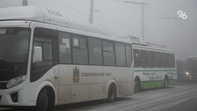 Ставропольские пробки достигали девяти баллов пятничным вечером 12 декабря