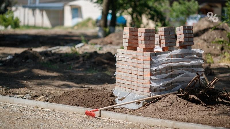 Тротуары отремонтировали в четырёх сёлах Петровского округа