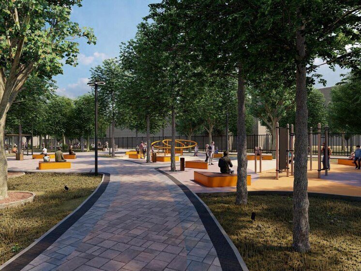 В центре Ставрополя началось благоустройство нового сквера