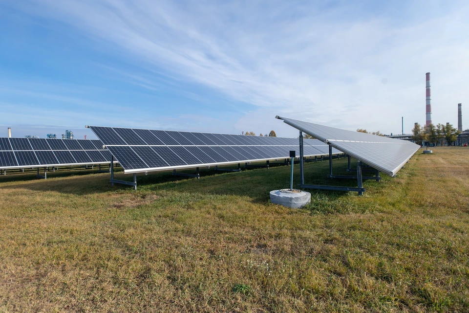 В Чечне ввели в строй крупнейшую в регионе солнечную электростанцию0