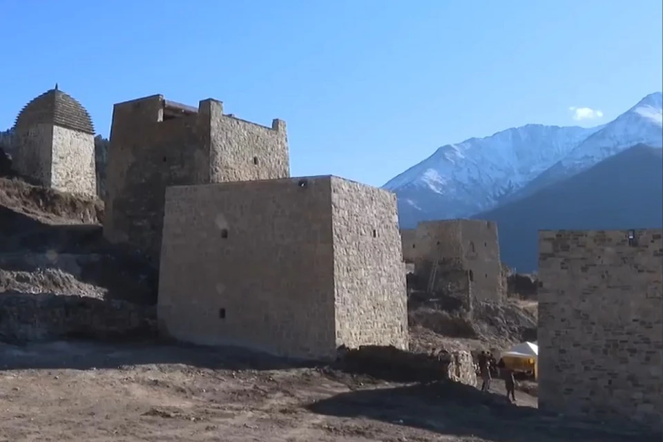 В горах Ингушетии открыли после реставрации старинный башенный комплекс0