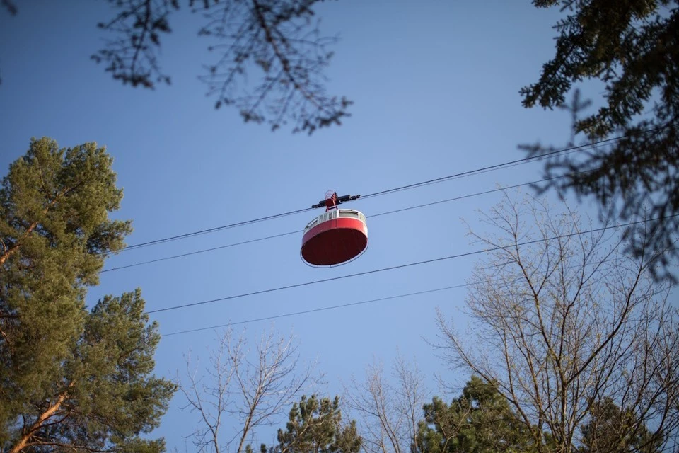 В Кисловодске пришлось остановить работу канатной дороги0