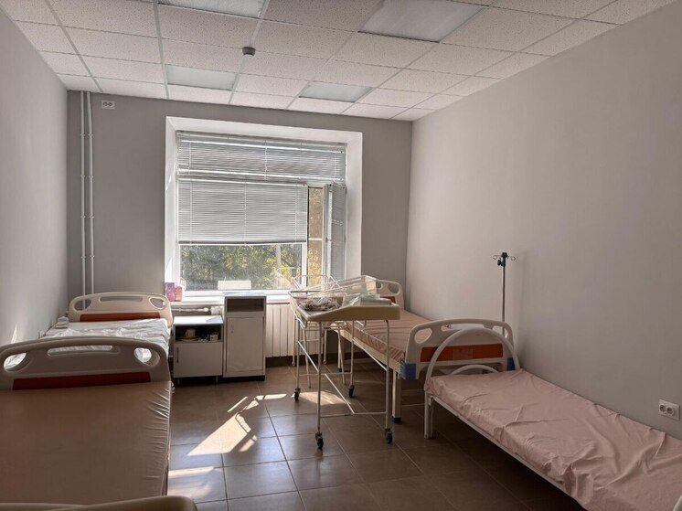 В Левокумском округе Ставрополья отремонтировали родильное отделение больницы
