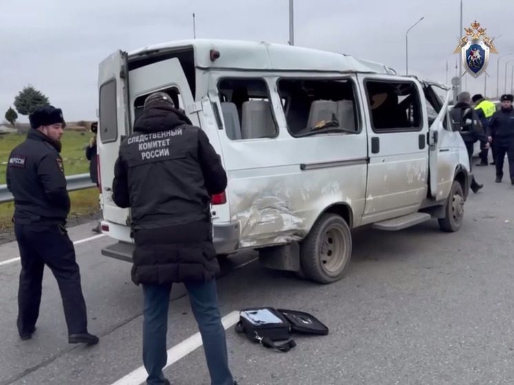 В Магасе перевернулся микроавтобус с детьми, пятеро госпитализированы