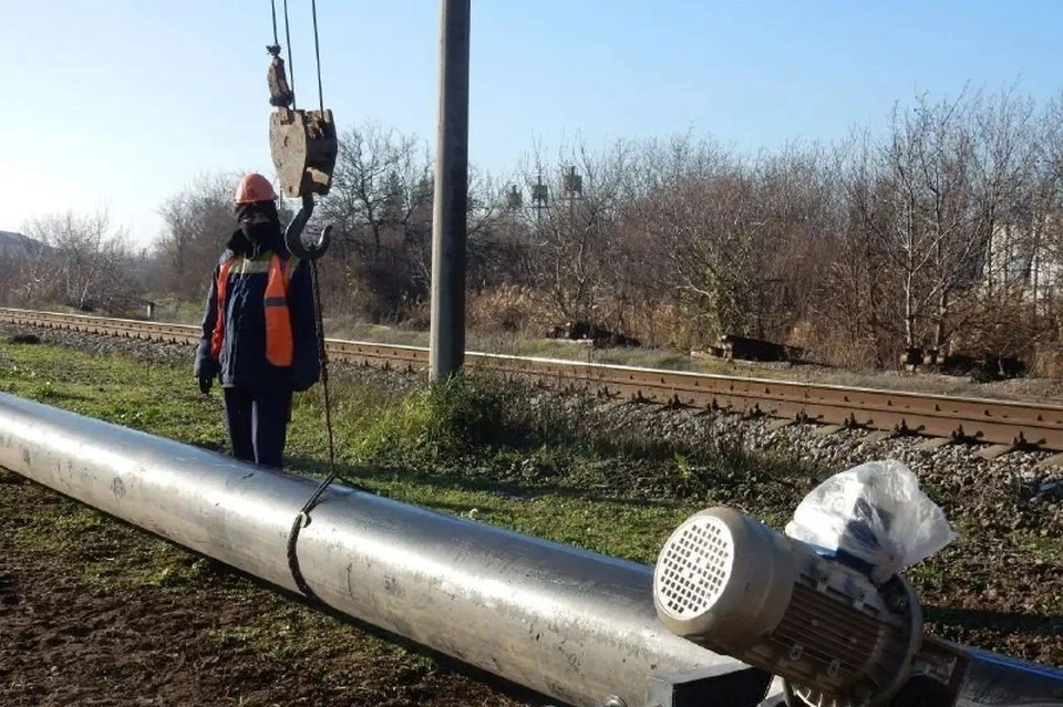 В Михайловске обновляют водопровод для стабильной подачи воды летом0
