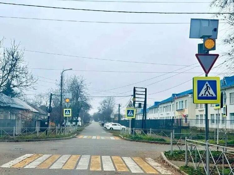 В Минераловодском округе после проверки прокуратуры у школ установили новые светофоры