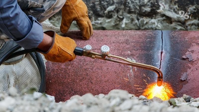 В Невинномысске устранили 34 порыва не теплосетях