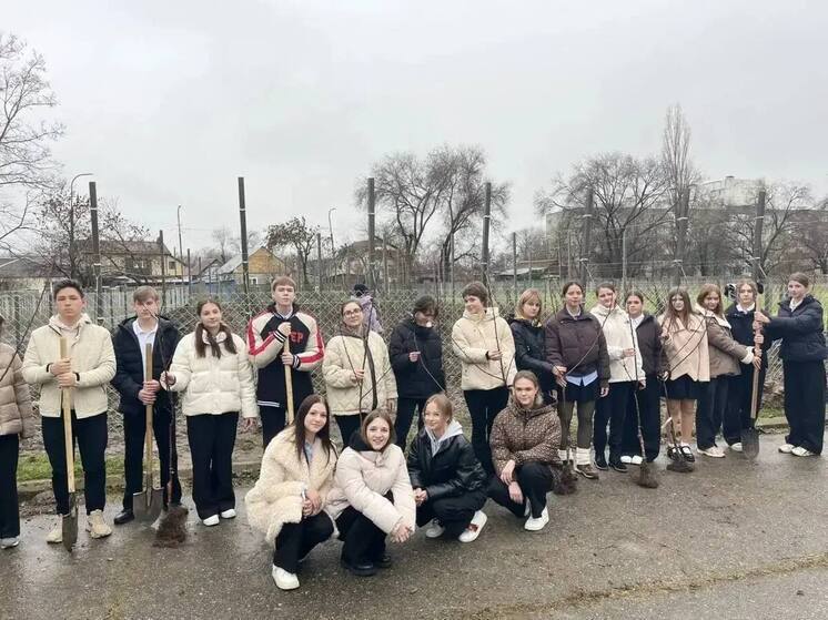 В Невинномысске заложили первый школьный сад