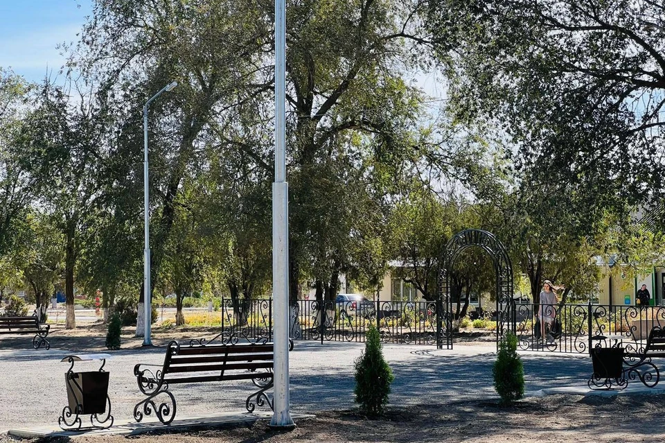 В пяти селах Ипатовского округа Ставрополья обновили парки и зоны отдыха0