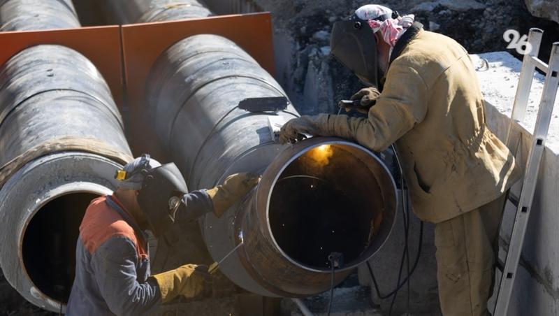 В посёлке Минераловодского округа ликвидируют аварию на сточном коллекторе