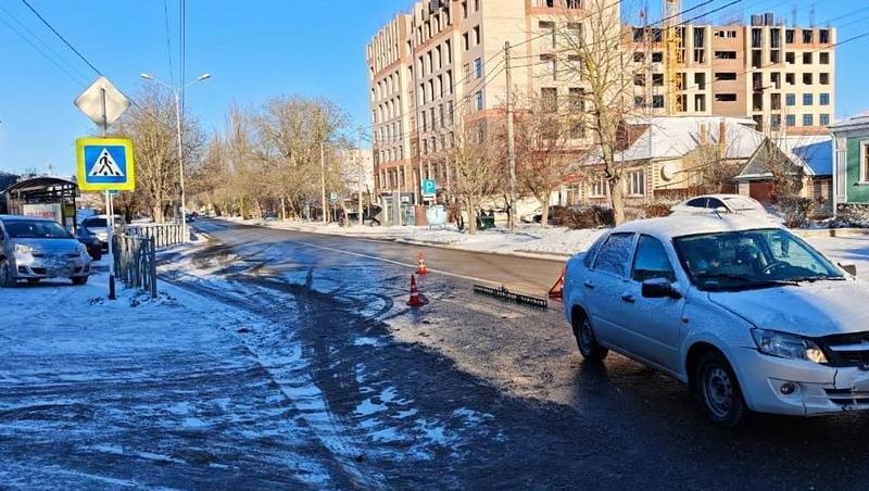 В Ставрополе на зебре легковушка сбила пенсионерку