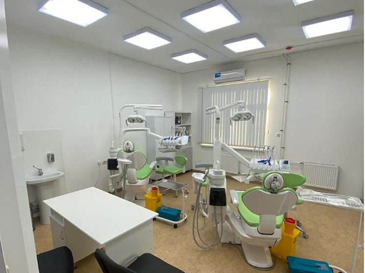 В ставропольском селе Арзгир построили современную поликлинику