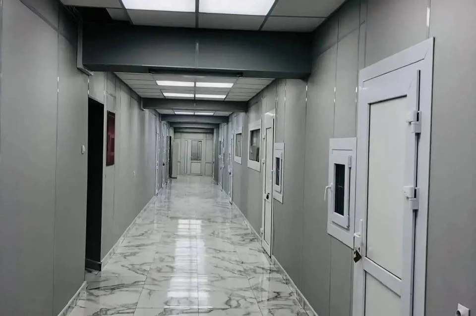 В Туркменском округе Ставрополья после капремонта открылась поликлиника0