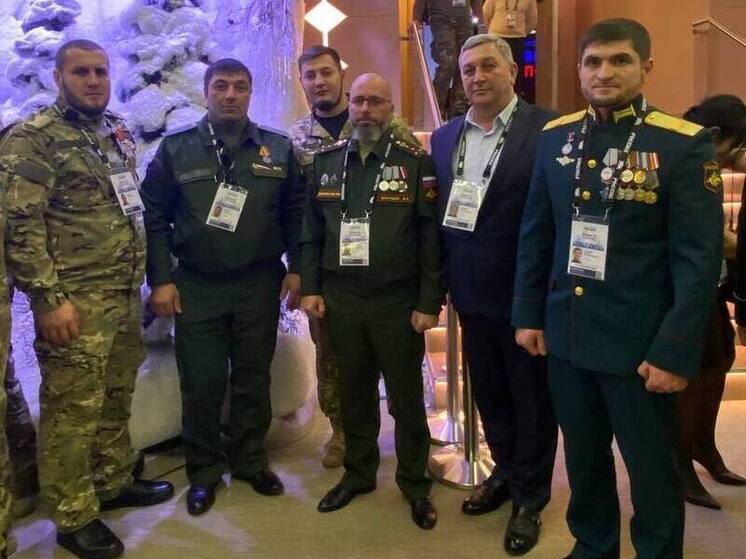 Ветераны СВО из Карачаево-Черкесии принимают участие в форуме «Вместе победим!» в Москве