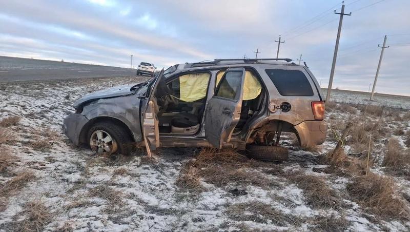 Водитель иномарки погиб при опрокидывании автомобиля в Александровском округе