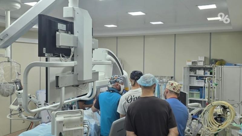 Врачи сосудистого центра в Пятигорске впервые использовали биоразлагаемые стенты