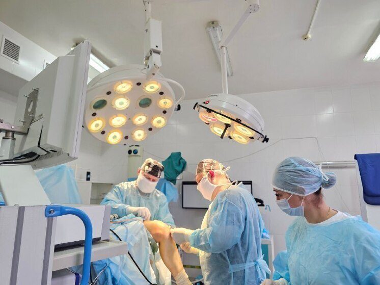 Врачи Железноводска впервые провели пластику передней крестообразной связки