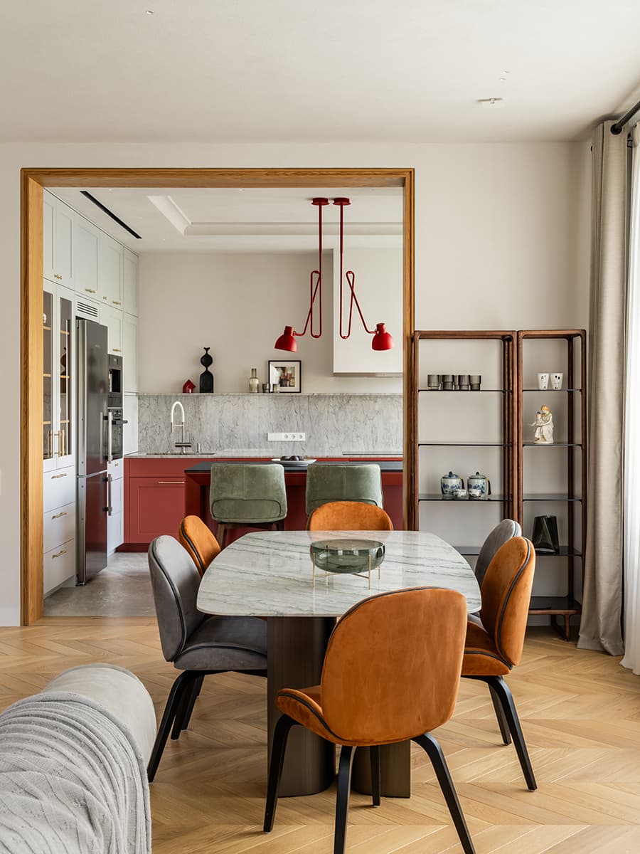 Дух «дома коллекционера» в интерьере квартиры для взыскательного заказчика — проект Александра Сенчугова