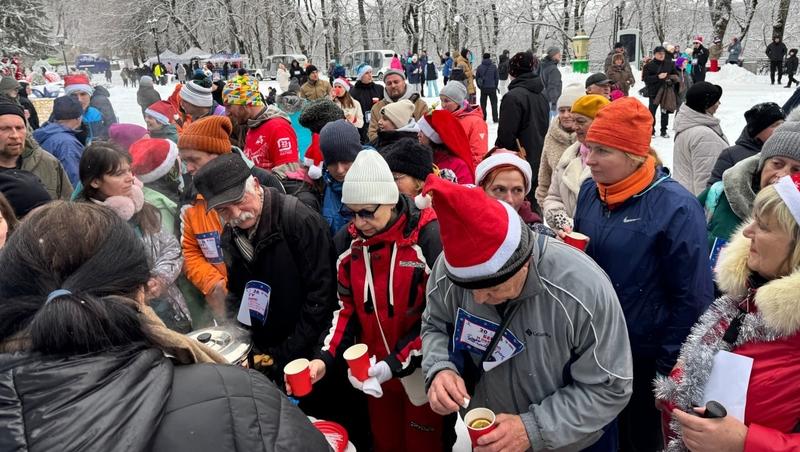 Более 200 человек поучаствовали в Новогоднем забеге в Железноводске