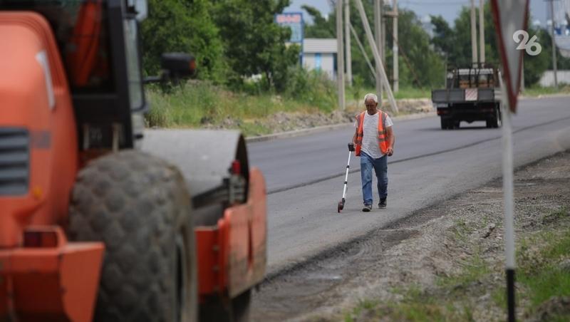 Более 74 км дорог отремонтировали в Ипатовском округе за пять лет