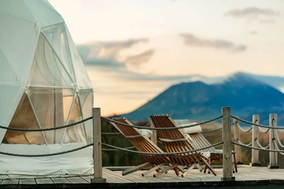Более двух тысяч туристов ждут в новогодние праздники в глэмпингах Ставрополья0