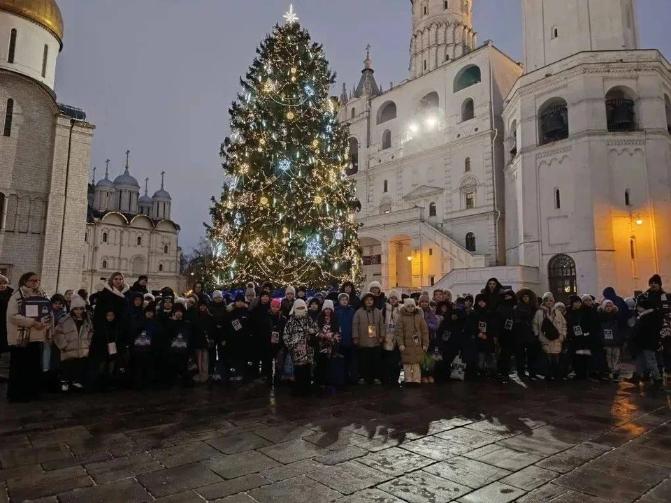 Дети со Ставрополья побывали на Кремлевской елке0