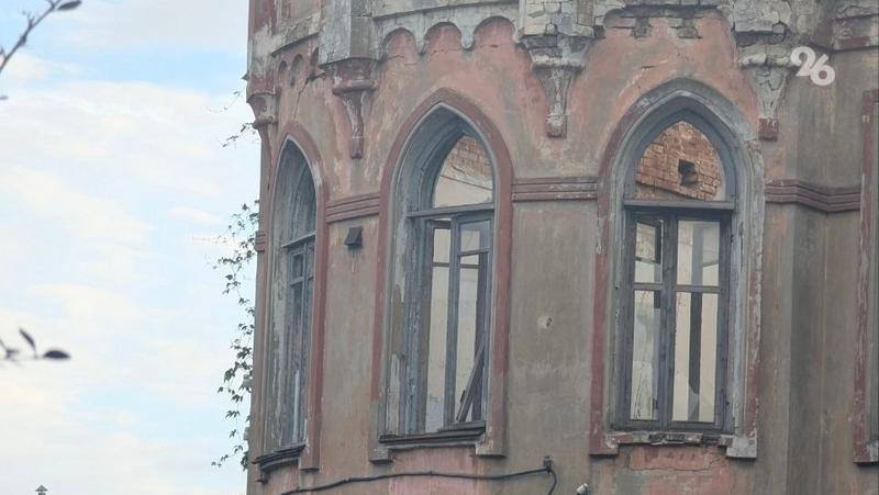 «Дом с привидениями» в Ставрополе остаётся в запустении из-за недобросовестных арендаторов