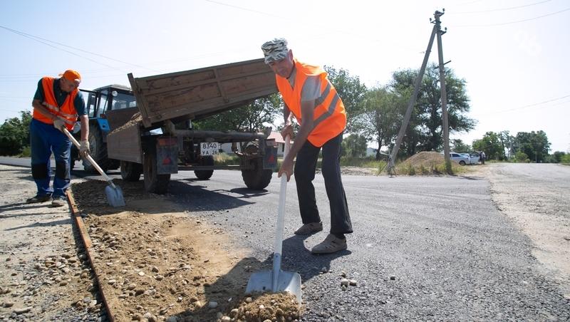 Две дороги отремонтировали по итогам прямых линий главы Ставрополья