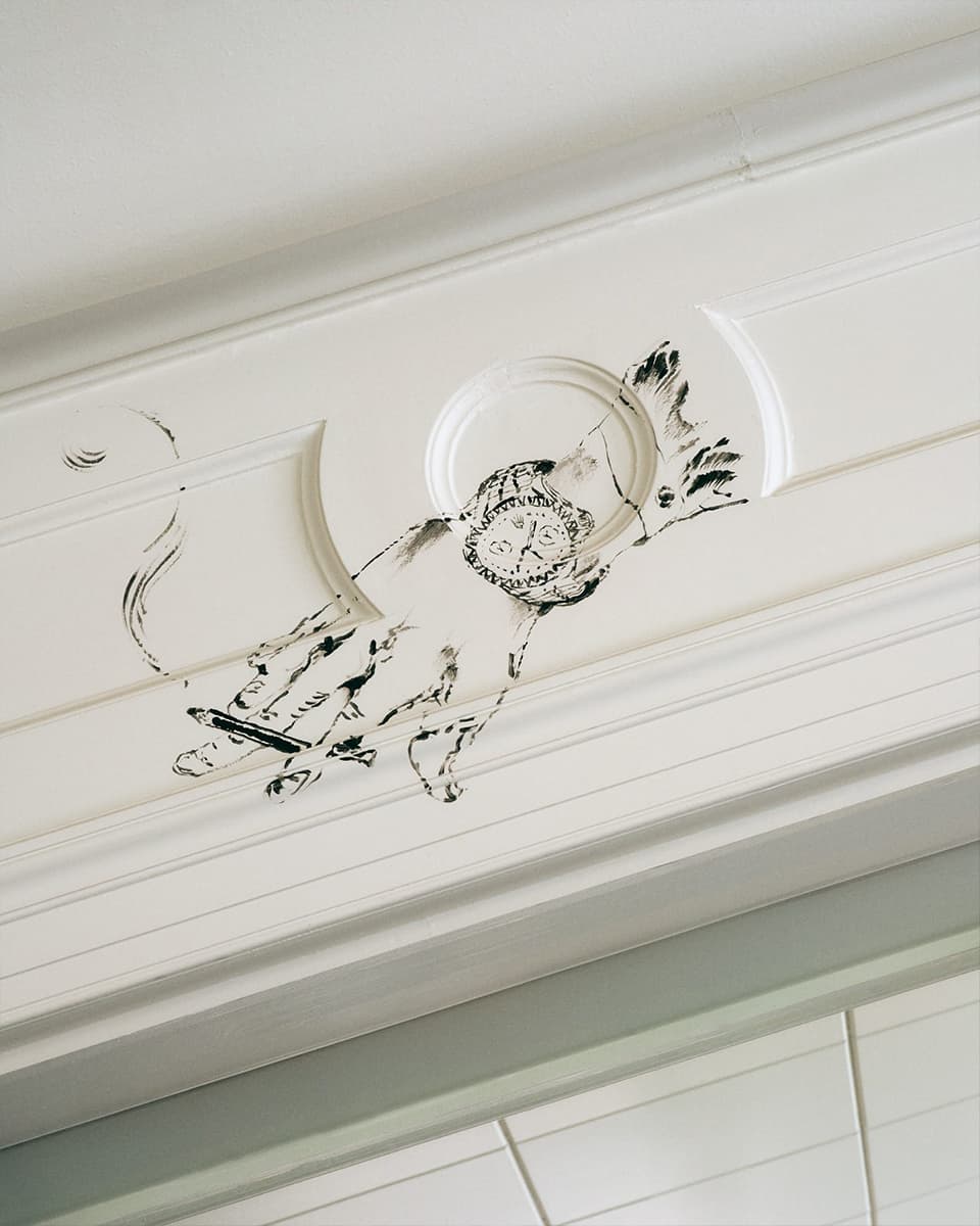 Торжественный интерьер исторического ресторана в Женеве — проект YKRA Architects