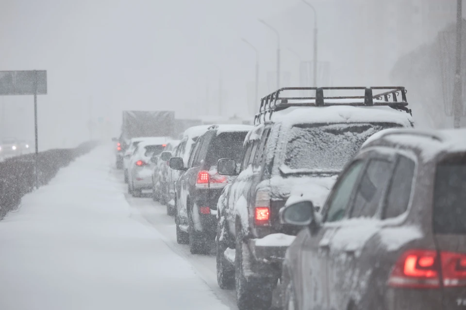 Госавтоинспекция Ставрополья предупреждает водителей о гололеде на дорогах0