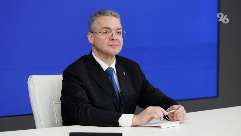 Губернатор Ставрополья взял на контроль вопросы, прозвучавшие на прямой линии