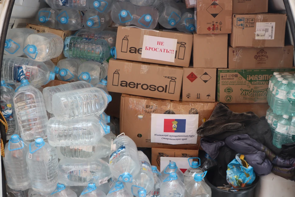 Гуманитарный груз из Ипатовского округа Ставрополья отправили в зону СВО0