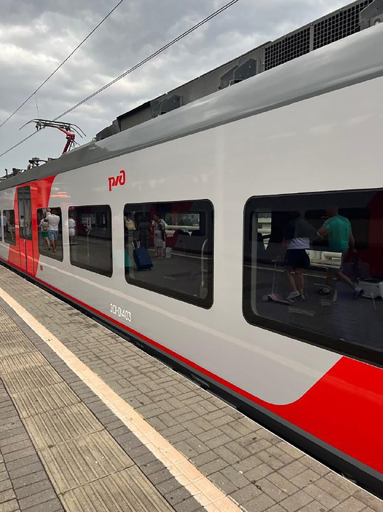 Из-за сильного снегопада на Кубани снова сбился график движения поездов «Владикавказ – Адлер – Владикавказ»