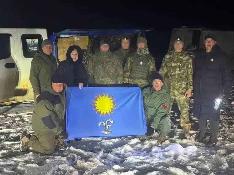 Мэр Кисловодска с городской командой доставили на передовую 5 тонн гуманитарного груза