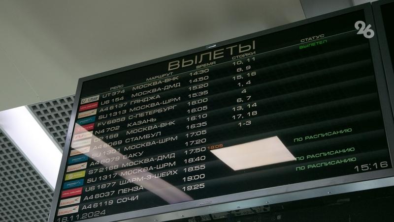 Международные терминалы аэропортов Ставрополья модернизируют до 2030 года